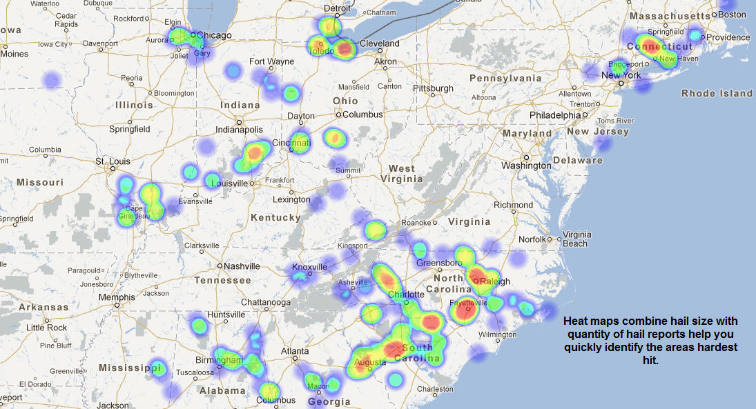 hail map