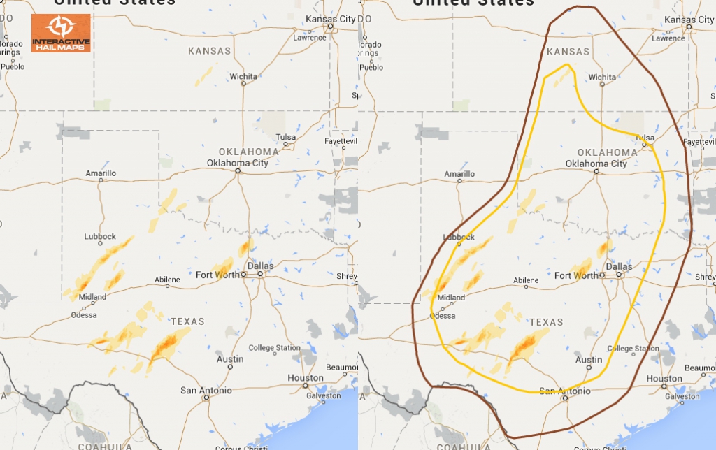 Interactive Hail Maps - Hail Reports